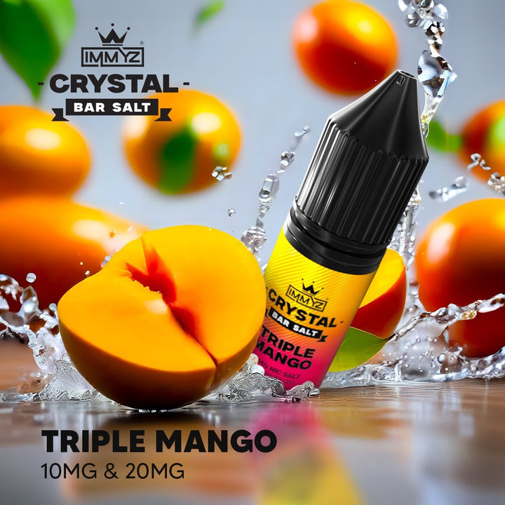 IMMYZ Crystal Bar Nic Salt 10ml E-liquid Pack of 10 #Simbavapes#