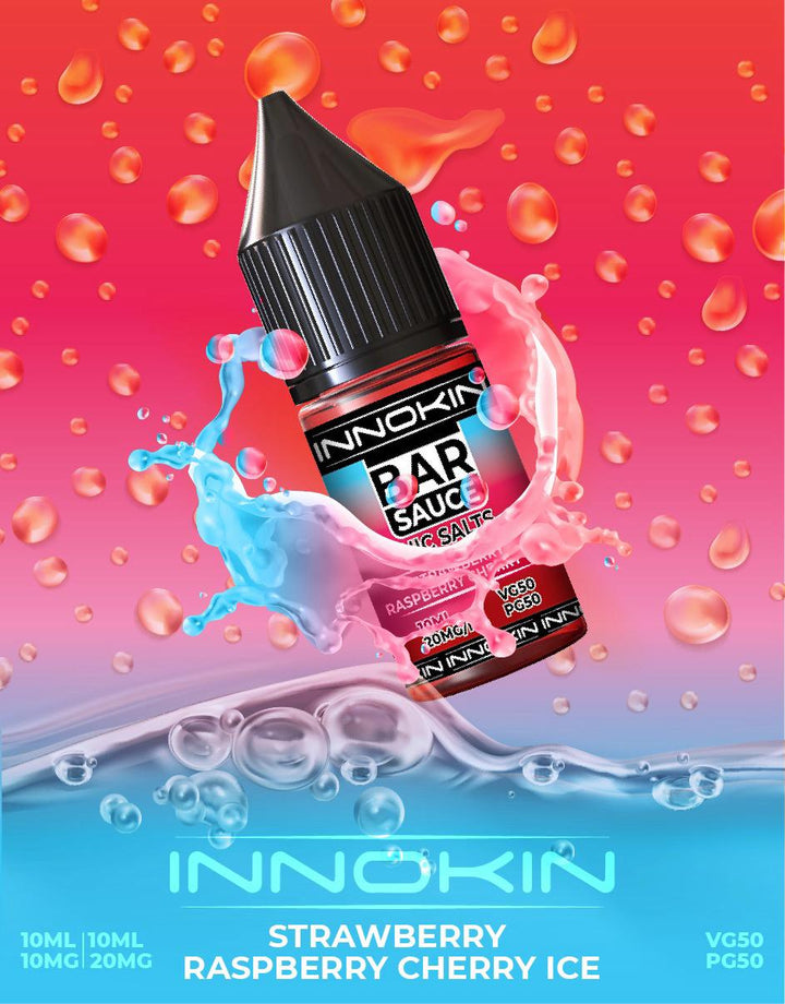 Innokin Bar Sauce Nic Salts 10ml E - liquids Box of 10 #Simbavapes#