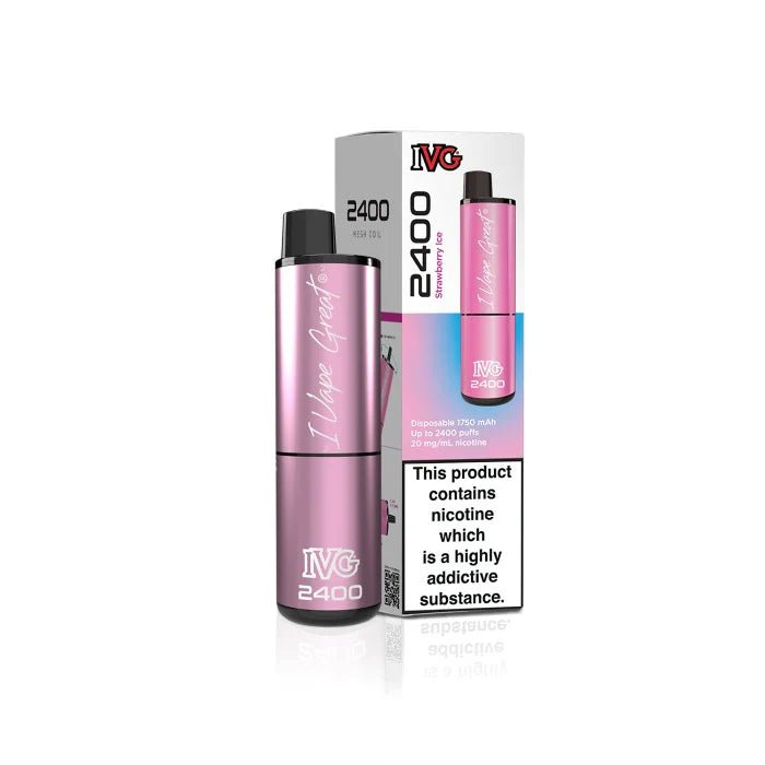 IVG 2400 Disposable Vape Pod Puff Bar Kit #Simbavapes#