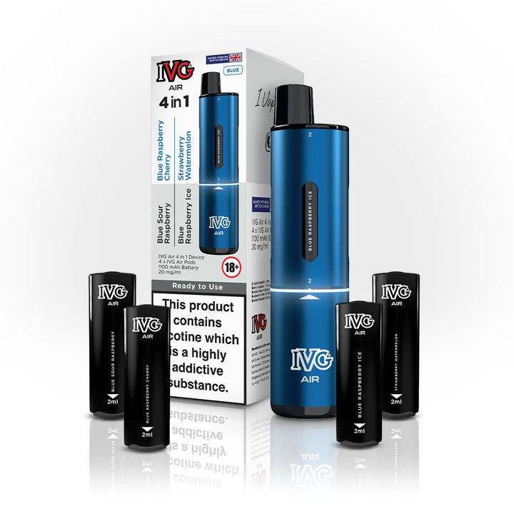 IVG Air 2400 Disposable Vape | 4 IN 1 Flavours #Simbavapes#