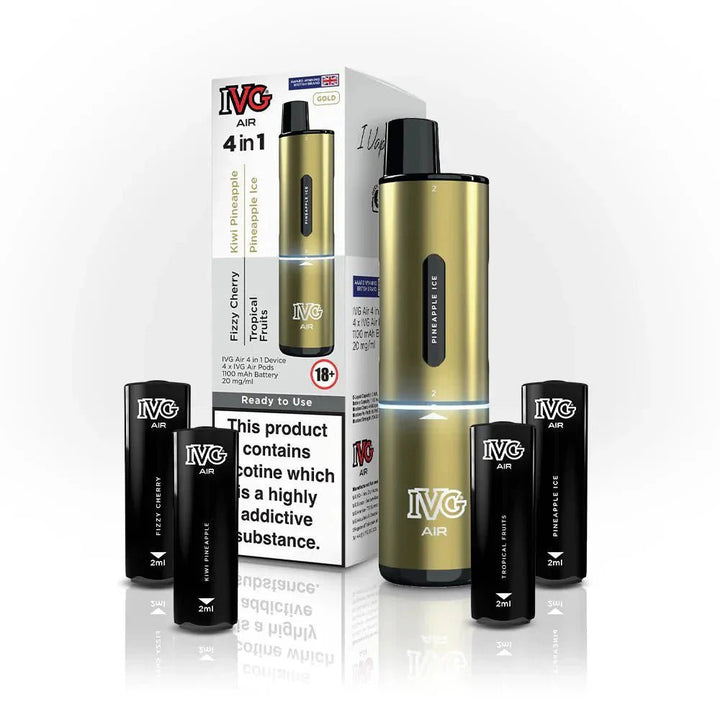 IVG Air 2400 Disposable Vape | 4 IN 1 Flavours #Simbavapes#