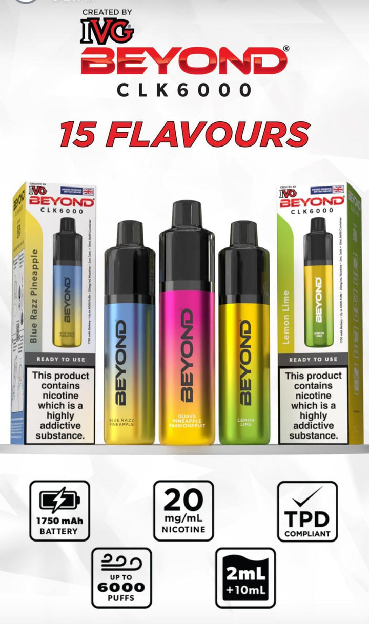 IVG Beyond CLK 6000 Disposable Vape #Simbavapes#