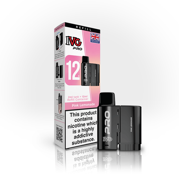 IVG Pro 12 Prefilled Vape Pods Simbavapes