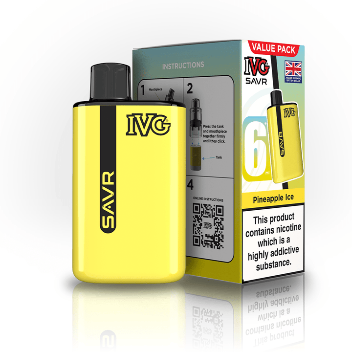 IVG SAVR 3000 Disposable Vape Box of 5 #Simbavapes#