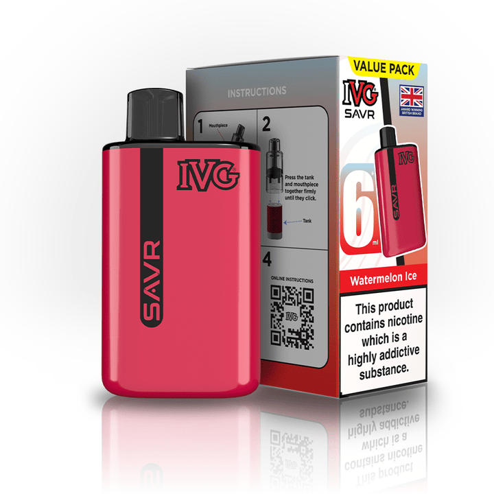 IVG SAVR 3000 Disposable Vape Box of 5 #Simbavapes#