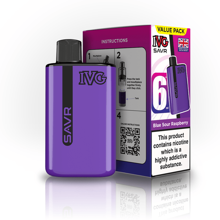 IVG SAVR 3000 Disposable Vape Box of 5 #Simbavapes#