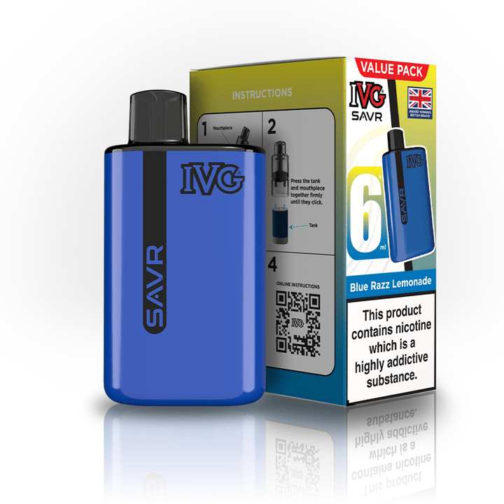 IVG SAVR 3000 Disposable Vape Box of 5 #Simbavapes#