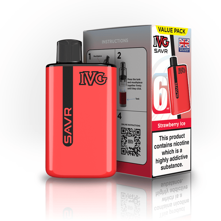 IVG SAVR 3000 Disposable Vape Box of 5 #Simbavapes#