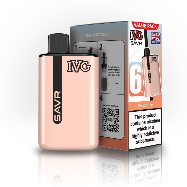 IVG SAVR 3000 Disposable Vape Box of 5 #Simbavapes#