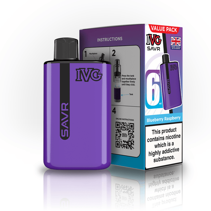 IVG SAVR 3000 Disposable Vape Box of 5 #Simbavapes#