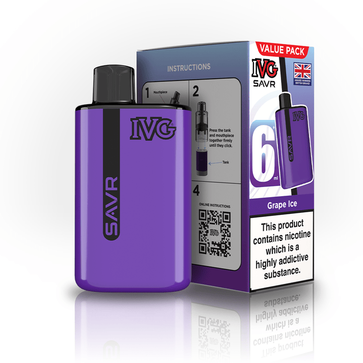 IVG SAVR 3000 Disposable Vape Box of 5 #Simbavapes#