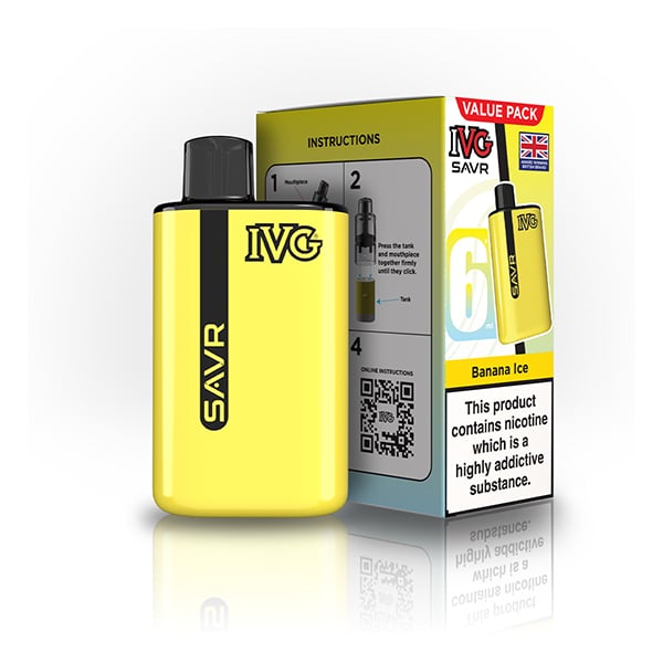 IVG SAVR 3000 Prefilled Pod Vape Kit Simbavapes