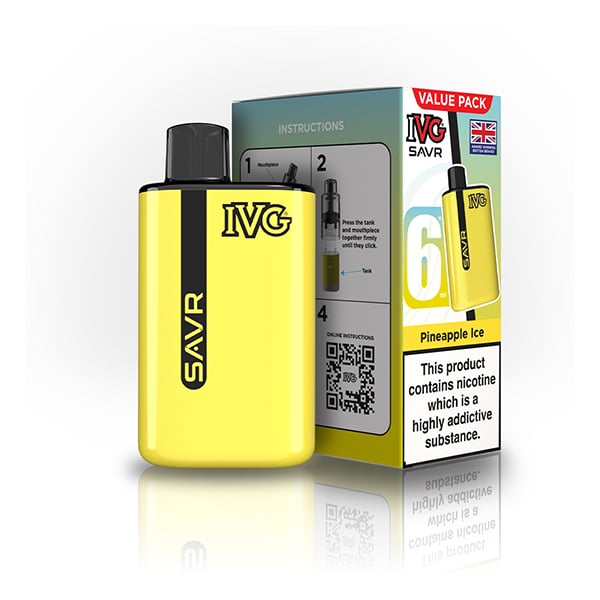 IVG SAVR 3000 Prefilled Pod Vape Kit Simbavapes