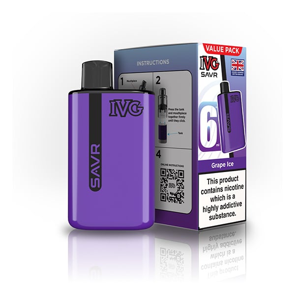 IVG SAVR 3000 Prefilled Pod Vape Kit Simbavapes