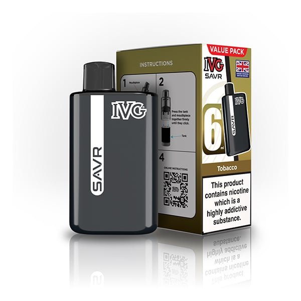 IVG SAVR 3000 Prefilled Pod Vape Kit Simbavapes