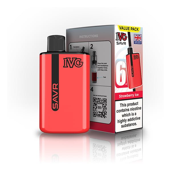 IVG SAVR 3000 Prefilled Pod Vape Kit Simbavapes