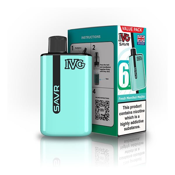 IVG SAVR 3000 Prefilled Pod Vape Kit Simbavapes