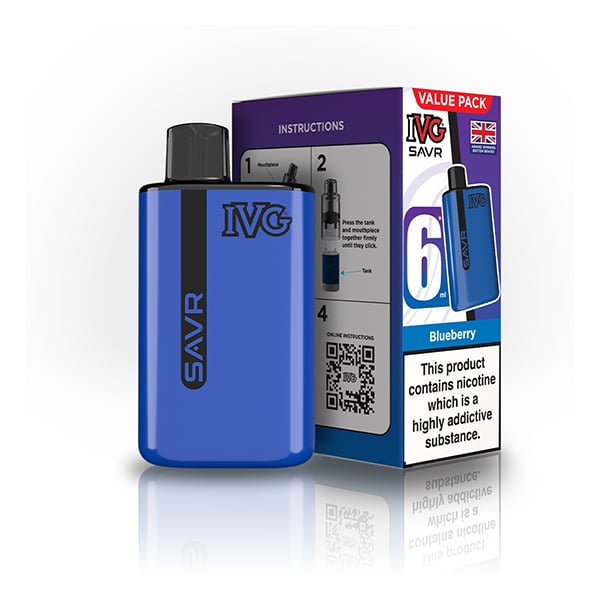 IVG SAVR 3000 Prefilled Pod Vape Kit Simbavapes