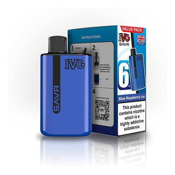 IVG SAVR 3000 Prefilled Pod Vape Kit Simbavapes