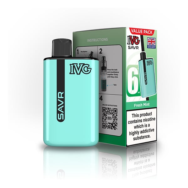 IVG SAVR 3000 Prefilled Pod Vape Kit Simbavapes
