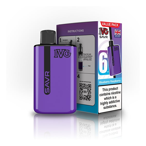IVG SAVR 3000 Prefilled Pod Vape Kit Simbavapes