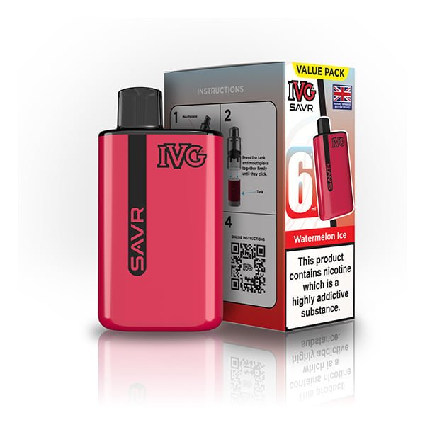 IVG SAVR 3000 Prefilled Pod Vape Kit Simbavapes