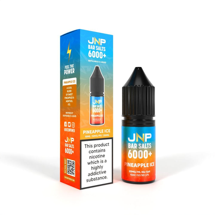 JNP Bar Salt 6000 Nic Salt 10ml E - Liquid Pack of 10 #Simbavapes#