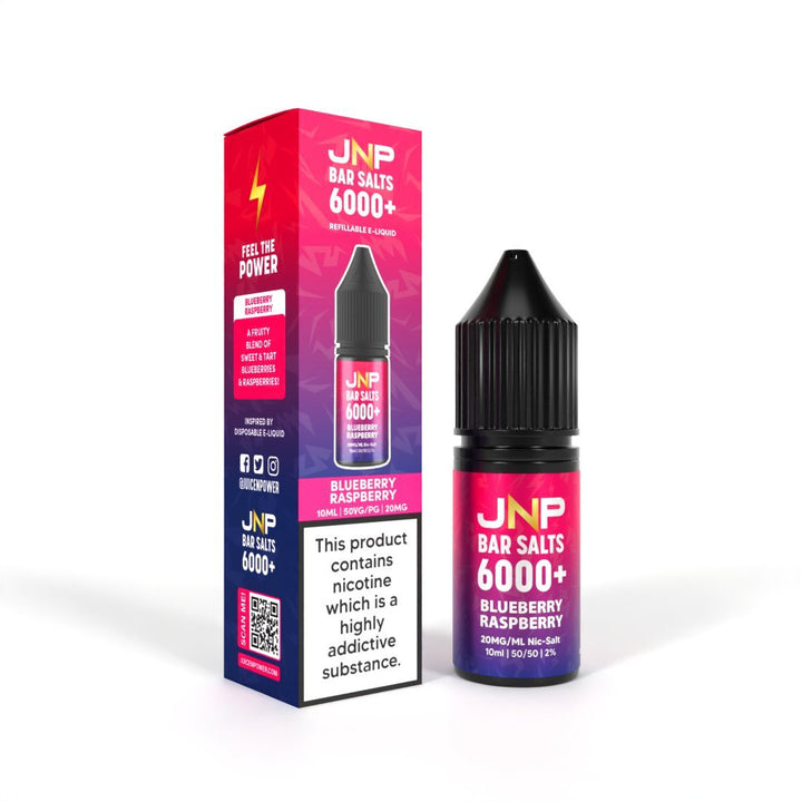 JNP Bar Salt 6000 Nic Salt 10ml E - Liquid Pack of 10 #Simbavapes#