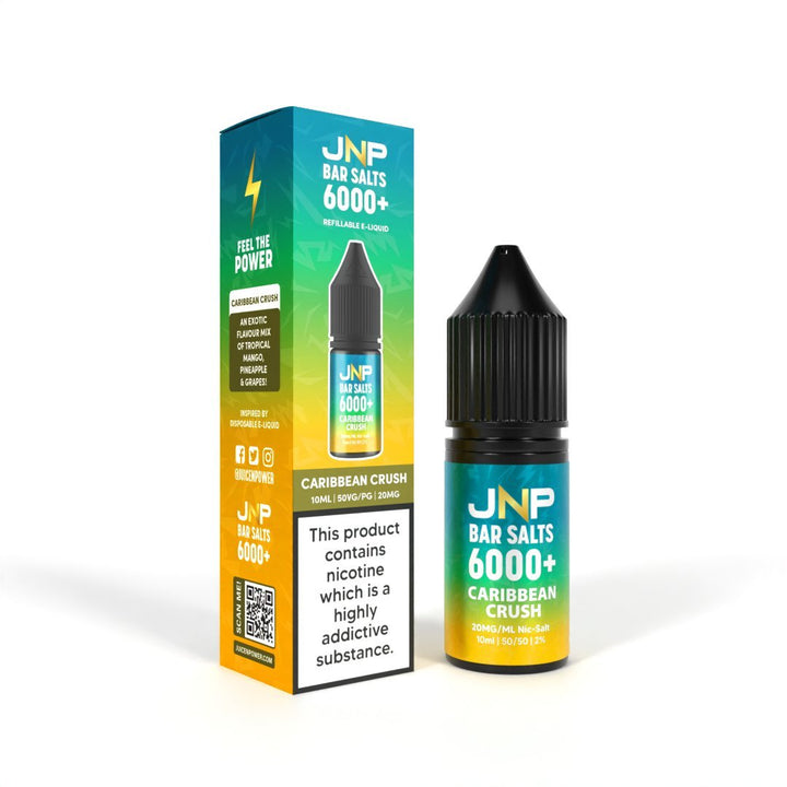 JNP Bar Salt 6000 Nic Salt 10ml E - Liquid Pack of 10 #Simbavapes#