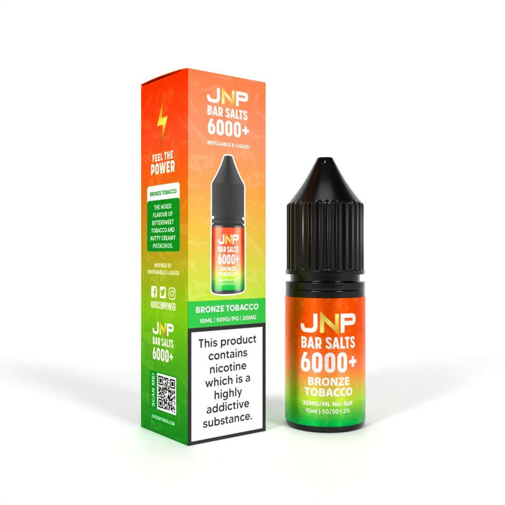 JNP Bar Salt 6000 Nic Salt 10ml E - Liquid Pack of 10 #Simbavapes#