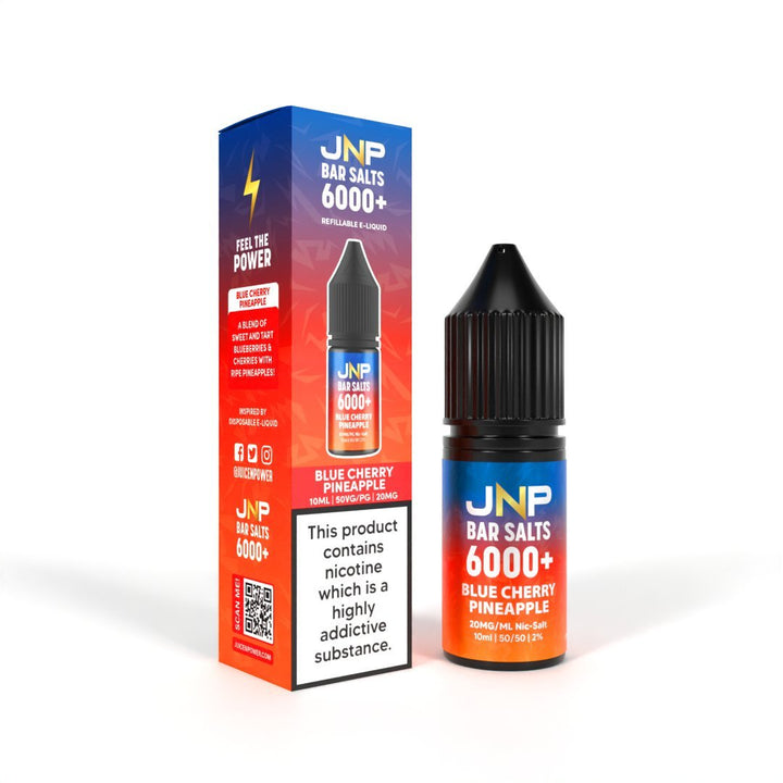 JNP Bar Salt 6000 Nic Salt 10ml E - Liquid Pack of 10 #Simbavapes#