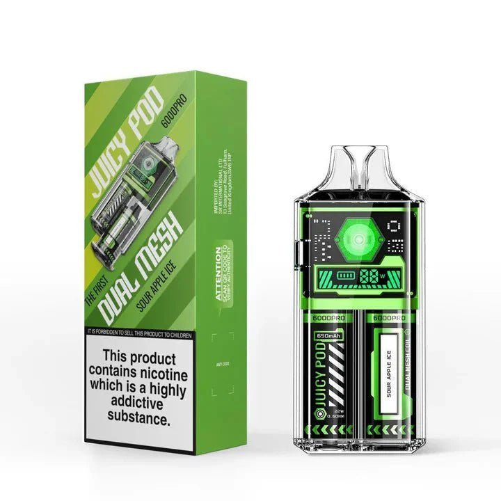 Juicy Pod Good Pro 6000 Disposable Vape Pack of 5 #Simbavapes#