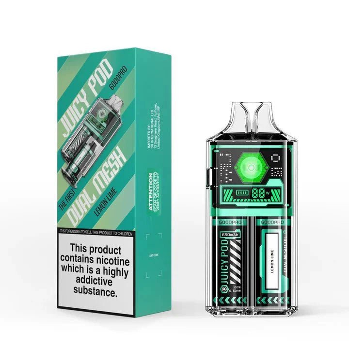 Juicy Pod Good Pro 6000 Puffs Disposable Vape #Simbavapes#