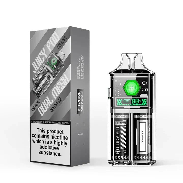 Juicy Pod Good Pro 6000 Puffs Disposable Vape #Simbavapes#