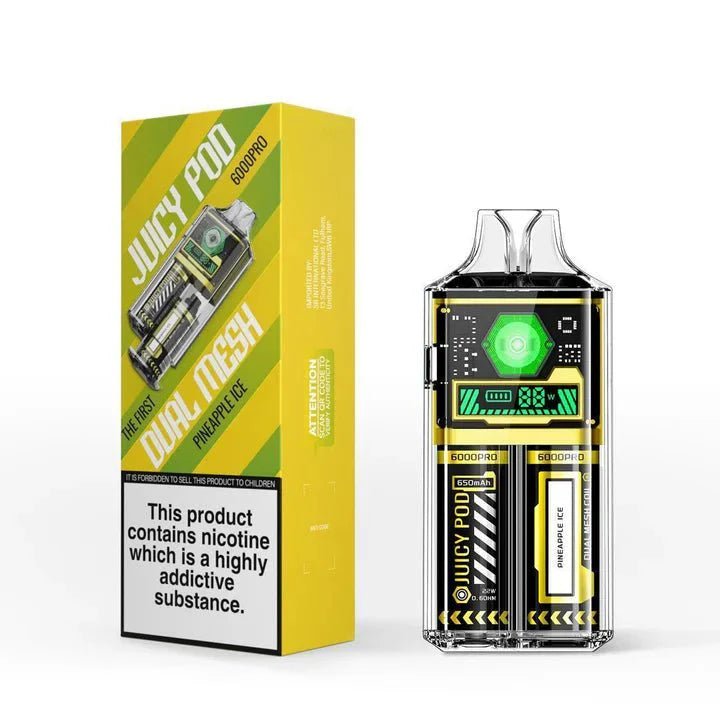 Juicy Pod Good Pro 6000 Puffs Disposable Vape #Simbavapes#