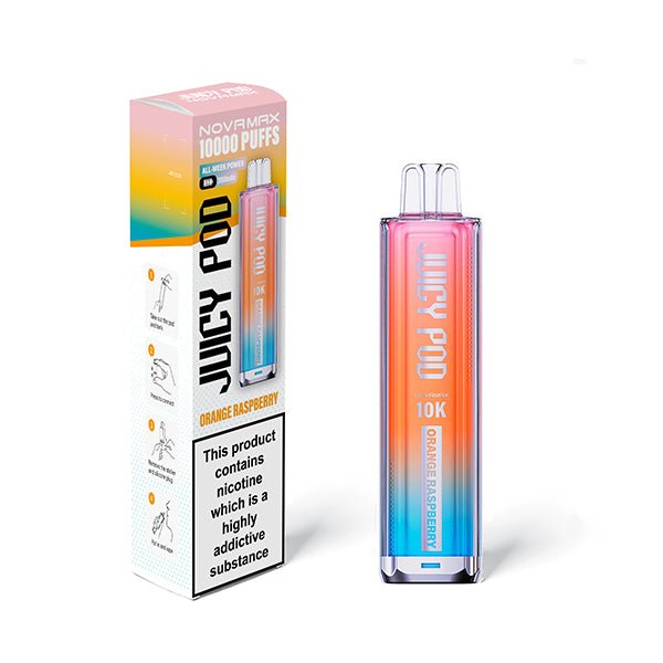 Juicy Pod Novamax 10k Disposable Vape Pack of 10 #Simbavapes#