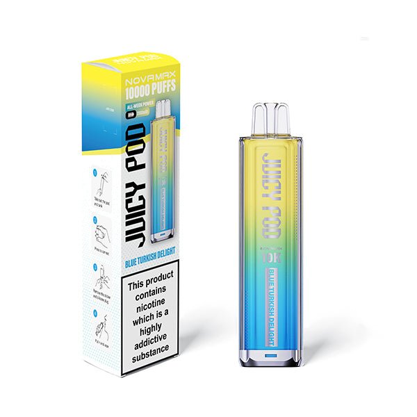 Juicy Pod Novamax 10k Disposable Vape Pack of 10 #Simbavapes#