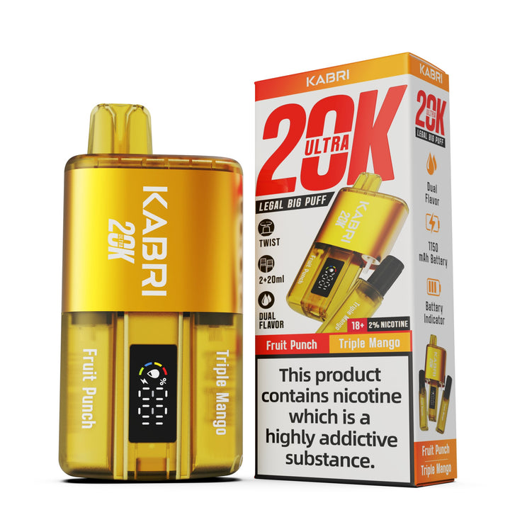 Kabri Ultra 20K Disposable Vape #Simbavapes#