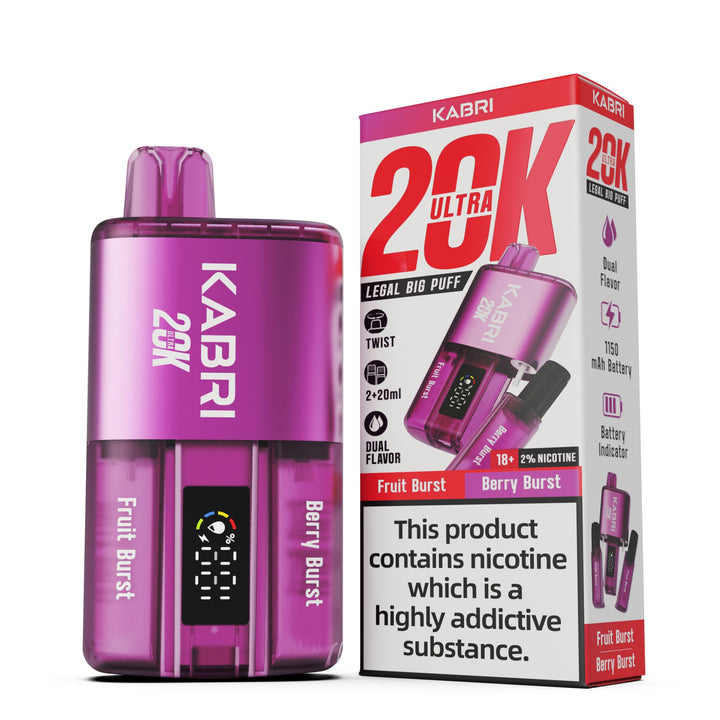 Kabri Ultra 20K Disposable Vape #Simbavapes#