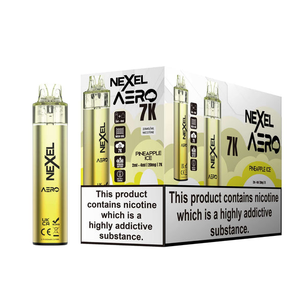 Nexel Aero 7k Prefilled Pod Vape Kit Pack of 5 Simbavapes