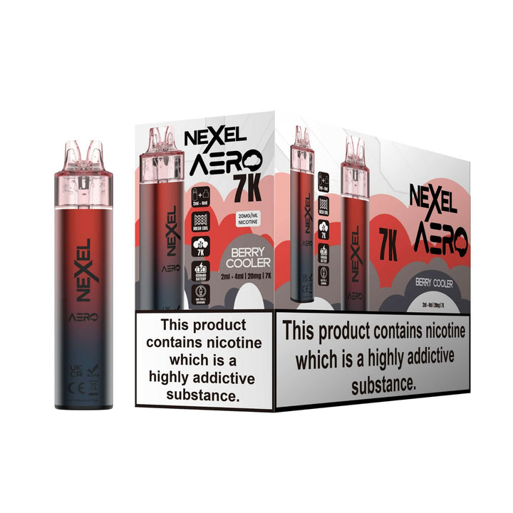 Nexel Aero 7k Prefilled Pod Vape Kit Pack of 5 Simbavapes