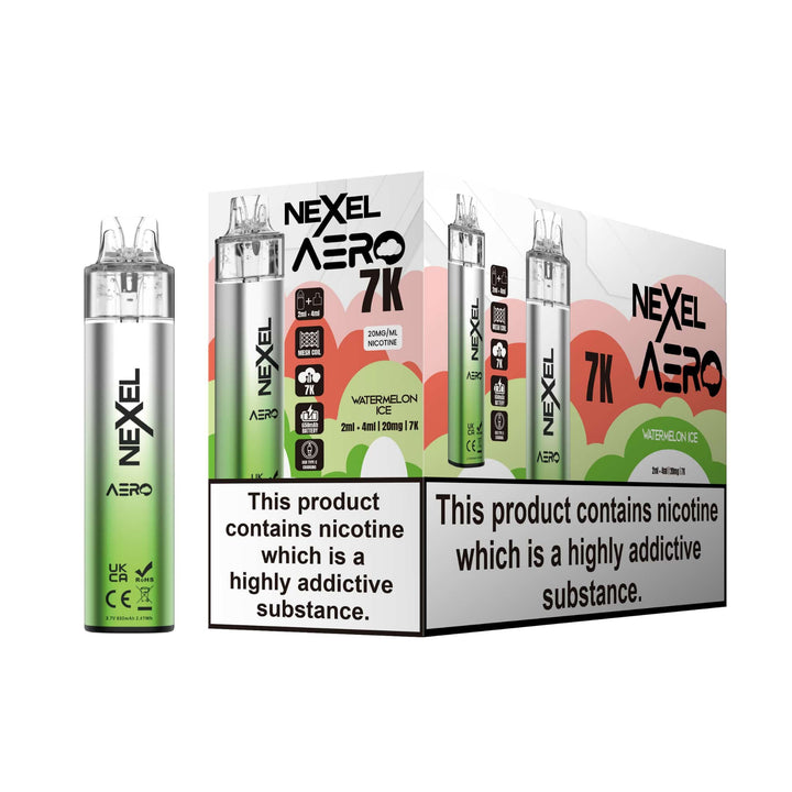 Nexel Aero 7k Prefilled Pod Vape Kit Pack of 5 Simbavapes