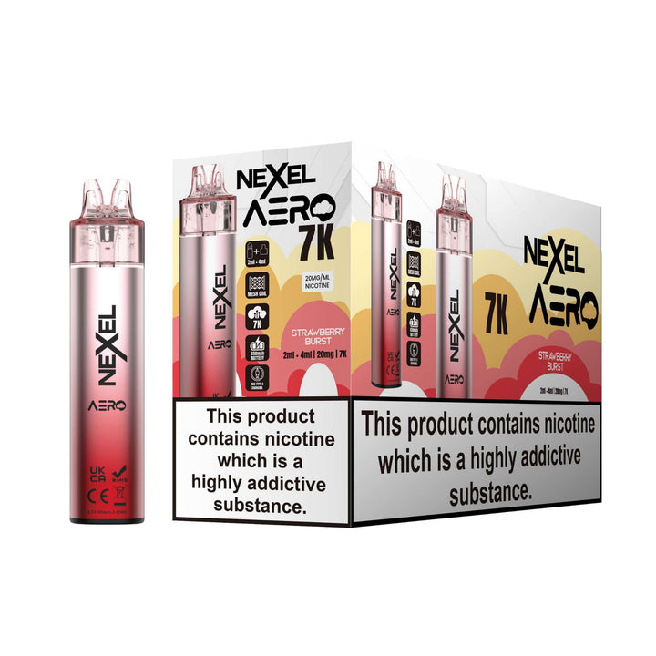 Nexel Aero 7k Prefilled Pod Vape Kit Pack of 5 Simbavapes