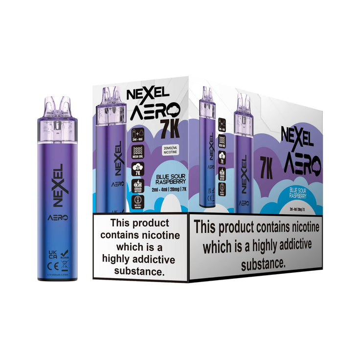 Nexel Aero 7k Prefilled Pod Vape Kit Pack of 5 Simbavapes