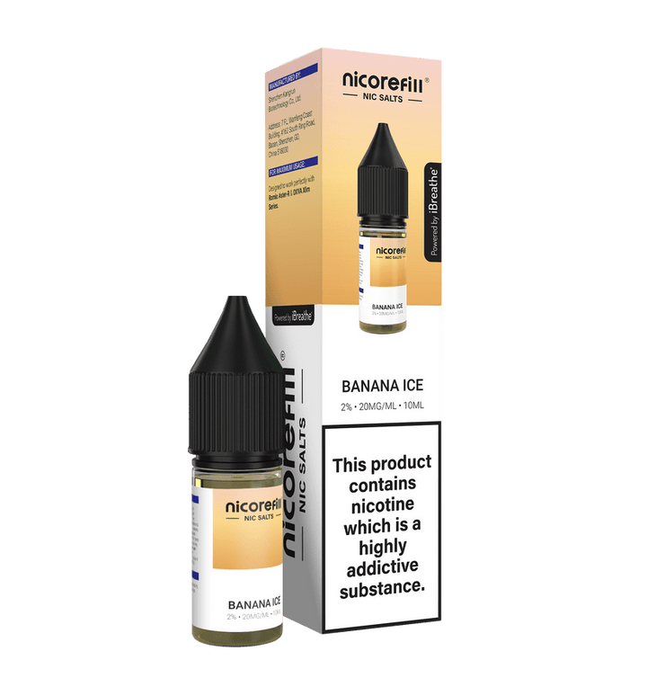 Nicorefill Nic Salt 10ml E - Liquid Box of 10 Simbavapes