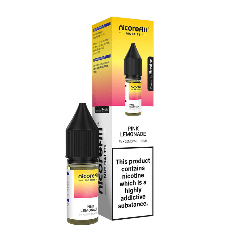 Nicorefill Nic Salt 10ml E - Liquid Box of 10 Simbavapes
