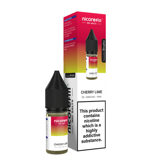 Nicorefill Nic Salt 10ml E - Liquid Box of 10 Simbavapes