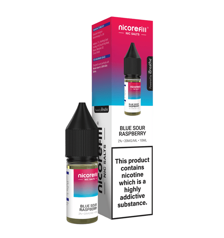 Nicorefill Nic Salt 10ml E - Liquid Box of 10 Simbavapes