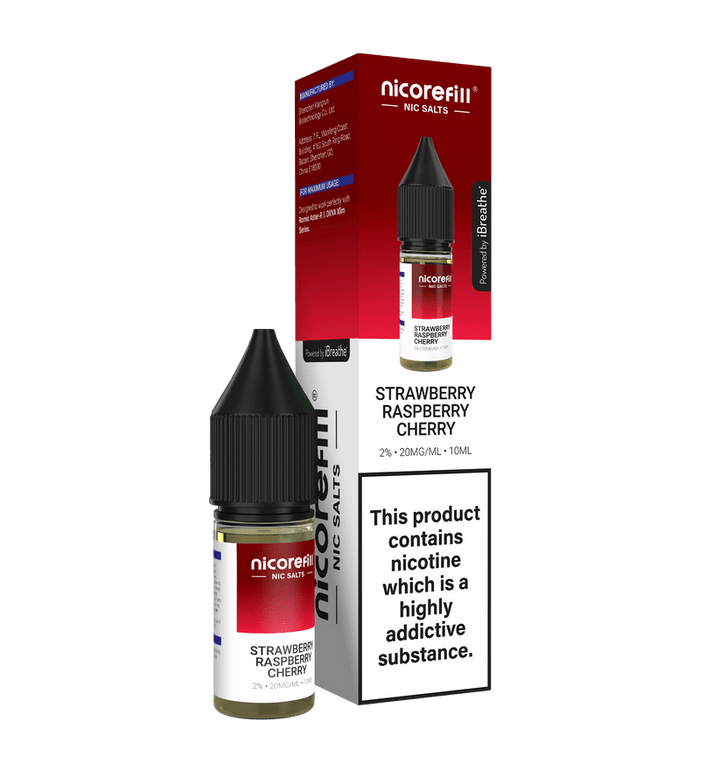 Nicorefill Nic Salt 10ml E - Liquid Box of 10 Simbavapes