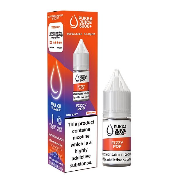 Pukka Juice 5000+ Nic Salts 10ml - Box of 10 #Simbavapes#